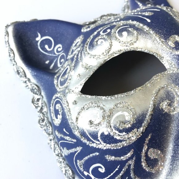 Venetian Cat Mask vintage - Picture 4 of 8